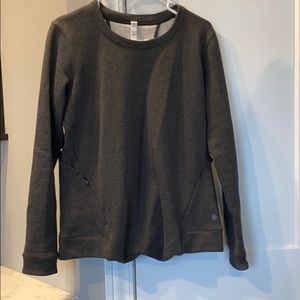 Lululemon great cut-out back sweatshirt size 10